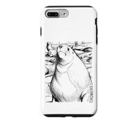 Carcasa para iPhone 7 Plus/8 Plus Chonkers The Massive 2000-Pound Sea Lion Ink Sketch