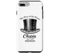Carcasa para iPhone 7 Plus/8 Plus Chopin Poeta del Piano Música Clásica