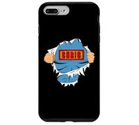 Carcasa para iPhone 7 Plus/8 Plus Chris Name Superhero For Boys Or Girls Named Chris