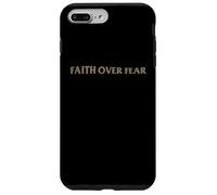 Carcasa para iPhone 7 Plus/8 Plus Christian Faith Over Fear Shirt Men Jesus Religious Shirts