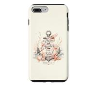 Carcasa para iPhone 7 Plus/8 Plus Christian Hope Anchors The Soul Hebreos 6 19 Versículo de la Biblia