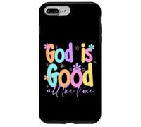 Carcasa para iPhone 7 Plus/8 Plus Christian Shirts For Women God Is Good Jesus Bible T-Shirt