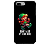 Carcasa para iPhone 7 Plus/8 Plus Christmas Xmas Elves Are People Too Funny North Pole Design