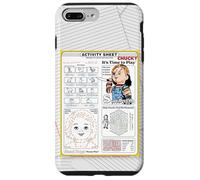 Carcasa para iPhone 7 Plus/8 Plus Chucky Activity Sheet Horror Parody