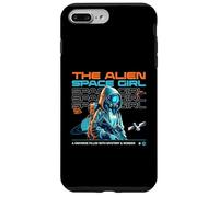 Carcasa para iPhone 7 Plus/8 Plus Ciencia Ficción El Alien Espacio Chica Universo Misterio Y Maravilla