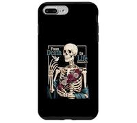 Carcasa para iPhone 7 Plus/8 Plus Cita bíblica Cristiana Vintage gótica Esqueleto Romanos 6-13