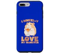 Carcasa para iPhone 7 Plus/8 Plus Cita de I Wheel-y Love My Hamster, Linda Amante de Las Mascotas