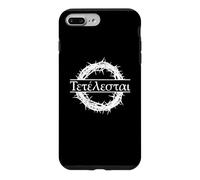 Carcasa para iPhone 7 Plus/8 Plus Cita de la Biblia Griega Tetelestai Se logró Jesús
