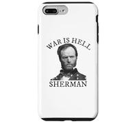 Carcasa para iPhone 7 Plus/8 Plus Cita de la Historia de la Guerra Civil de William Tecumseh Sherman