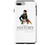 Carcasa para iPhone 7 Plus/8 Plus Cita de Napoleón Bonaparte sobre la Historia
