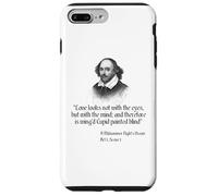 Carcasa para iPhone 7 Plus/8 Plus Cita de Shakespeare - El Amor no se ve con los Ojos