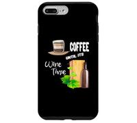 Carcasa para iPhone 7 Plus/8 Plus Cita Divertida de la Vida de Coffee Until Is Wine Time