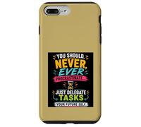 Carcasa para iPhone 7 Plus/8 Plus Cita Divertida de procrastinación, motivación humorística