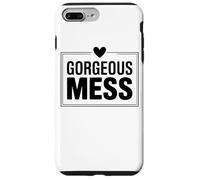 Carcasa para iPhone 7 Plus/8 Plus Cita Divertida del Caos del Amor Propio magnífico lío