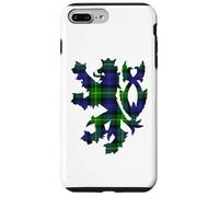 Carcasa para iPhone 7 Plus/8 Plus Clan Gordon Tartan Apellido escocés Orgullo de Escocia