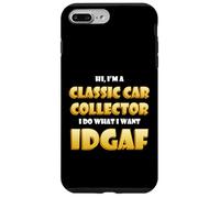 Carcasa para iPhone 7 Plus/8 Plus Classic Car Collector Idgaf Costume For Rare Car Collections