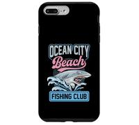 Carcasa para iPhone 7 Plus/8 Plus Club de Pesca Ocean City Beach Shark Maryland