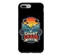 Carcasa para iPhone 7 Plus/8 Plus Club del Caos En La Pista - Juego De Palabras Divertido