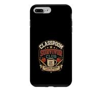 Carcasa para iPhone 7 Plus/8 Plus Club Supervivencia Aula Profesor Humor