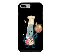 Carcasa para iPhone 7 Plus/8 Plus Cocinero Divertido con Guitarra eléctrica para Amantes del Rock y la Cocina