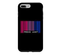 Carcasa para iPhone 7 Plus/8 Plus Código de Barras Orgullo Orgullo Orgullo Bisexual Bandera LGBTQ Amor estético