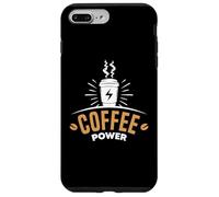 Carcasa para iPhone 7 Plus/8 Plus Coffee Powers Funny Cafeine Baristas Coffee Lover