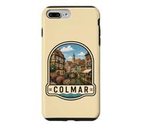 Carcasa para iPhone 7 Plus/8 Plus Colmar Francia Vintage Canal Town Design