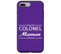Carcasa para iPhone 7 Plus/8 Plus Colonel Maman Femme Militaire Humour Mère Obéir Discipline