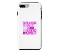 Carcasa para iPhone 7 Plus/8 Plus Color Rosa Go Ahead, gráfico Rosa Judge Me