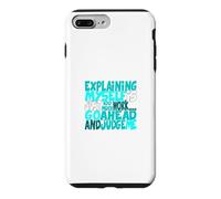 Carcasa para iPhone 7 Plus/8 Plus Color Turquesa Go Ahead, gráfico Turquesa Judge Me