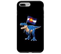 Carcasa para iPhone 7 Plus/8 Plus Colorado Dinosaur T-Rex Denver Flag Boulder Ski Hombres Mujeres