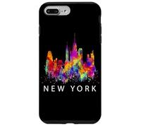 Carcasa para iPhone 7 Plus/8 Plus Colorful New York City with Splash Colors, New York City