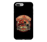 Carcasa para iPhone 7 Plus/8 Plus Combato Incendios Gratis Divertido Bombero Volunapparelr