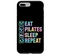 Carcasa para iPhone 7 Plus/8 Plus Comer Pilates Dormir Repetir