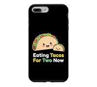 Carcasa para iPhone 7 Plus/8 Plus Comer Tacos para Dos Ahora Mamá Embarazada Esperando Bebé