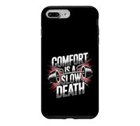 Carcasa para iPhone 7 Plus/8 Plus Comfort Is A Slow Death Motivation Discipline Growth -