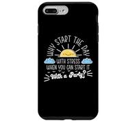 Carcasa para iPhone 7 Plus/8 Plus Comienza el día con un Atuendo de Fiesta de Despertar para Fiestas