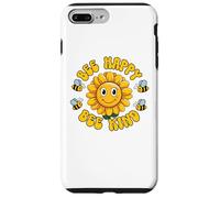 Carcasa para iPhone 7 Plus/8 Plus Common Sunflower Inspirational Motivation Bee Happy Bee Kind
