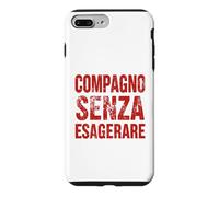 Carcasa para iPhone 7 Plus/8 Plus Compagno Ma Senza Esagerare Ironica PCI Vintage Comunista