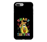 Carcasa para iPhone 7 Plus/8 Plus Comparte la Divertida Fiesta de Frutas y Frutas del Cinco de Mayo con Aguacate