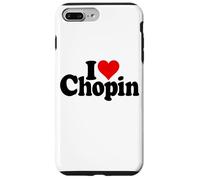 Carcasa para iPhone 7 Plus/8 Plus Compositor DE Polish Frederic I Love Heart Chopin