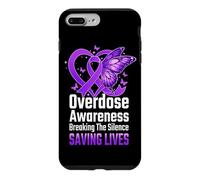 Carcasa para iPhone 7 Plus/8 Plus Conciencia de Sobredosis Rompiendo el Silencio Salvando Vidas