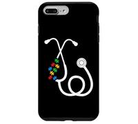 Carcasa para iPhone 7 Plus/8 Plus Concientización sobre el Autismo Médicos RNs LPNs Terapeutas Médicos Enfermeras