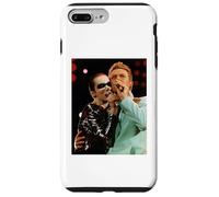 Carcasa para iPhone 7 Plus/8 Plus Concierto de Annie Lennox & David Bowie Freddie Mercury en Vivo