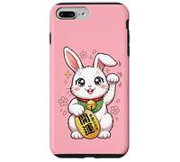 Carcasa para iPhone 7 Plus/8 Plus Conejo japonés de la Suerte Maneki Neko Parodia Anime Bunny