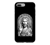 Carcasa para iPhone 7 Plus/8 Plus Confía en el Señor Jesucristo Vintage Christian Faith
