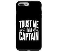 Carcasa para iPhone 7 Plus/8 Plus Confía en mí, Soy un capitán Humor náutico para Marineros