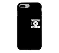 Carcasa para iPhone 7 Plus/8 Plus Congelar el Momento Fotógrafo Cámara Minimalista