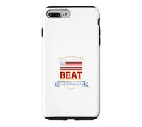 Carcasa para iPhone 7 Plus/8 Plus Conservador Patriotic Stars & Stripes Beat Cancelar Cultura