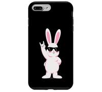 Carcasa para iPhone 7 Plus/8 Plus Cool Bunny Rock On Funny Rabbit - Gafas de Sol